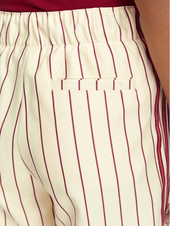 adidas adidas Sporta bikses Pinstripe Firebird Track Ptan KT1851 Krēmkrāsas Regular Fit