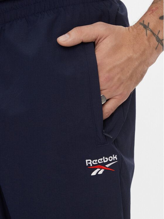 Reebok Reebok Spodnji del trenirke Classics Vector Tracksuit Bottoms H54439 Modra Slim Fit