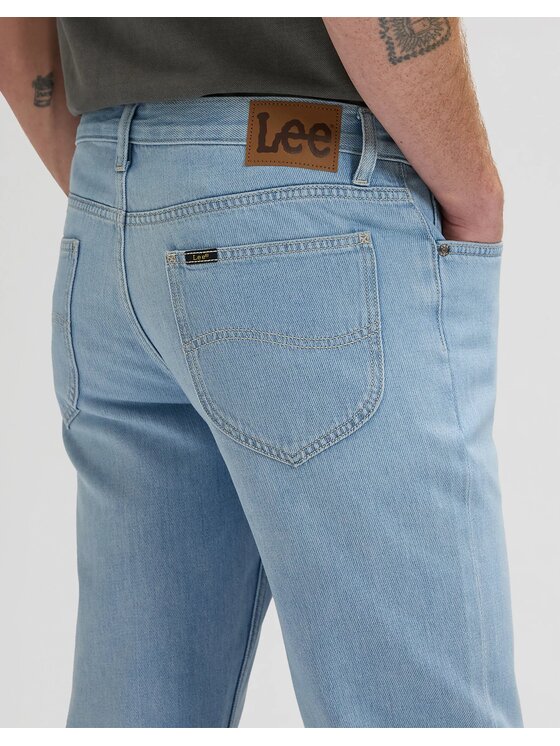 Lee Lee Jeansy WEST Niebieski Loose Fit