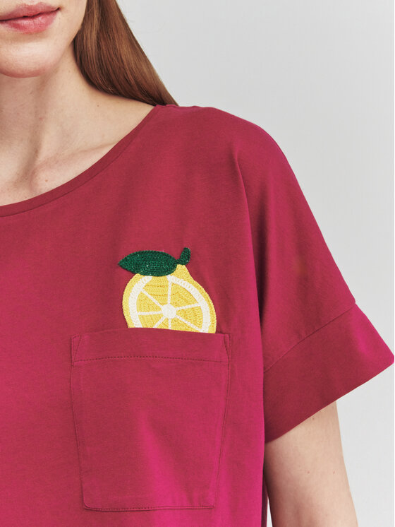 TATUUM TATUUM Tričko MONKI 1 Ružová Classic Fit