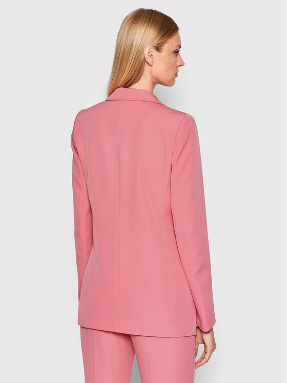 Kontatto Kontatto Сако CO3000A Розов Regular Fit