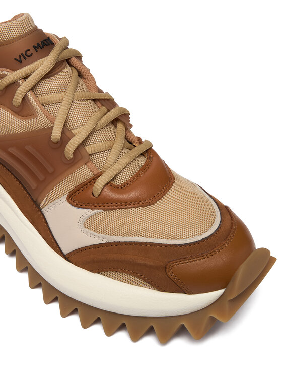 Vic Matié Vic Matié Sneakersy 1F2100DHD22BPFTI36 Hnědá