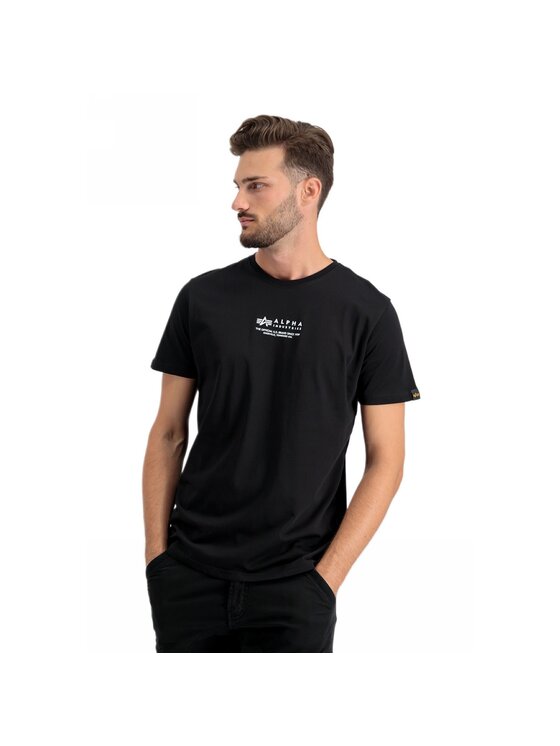 Alpha Industries Alpha Industries T-Shirt AI.108501-03-XXL Czarny Core Fit