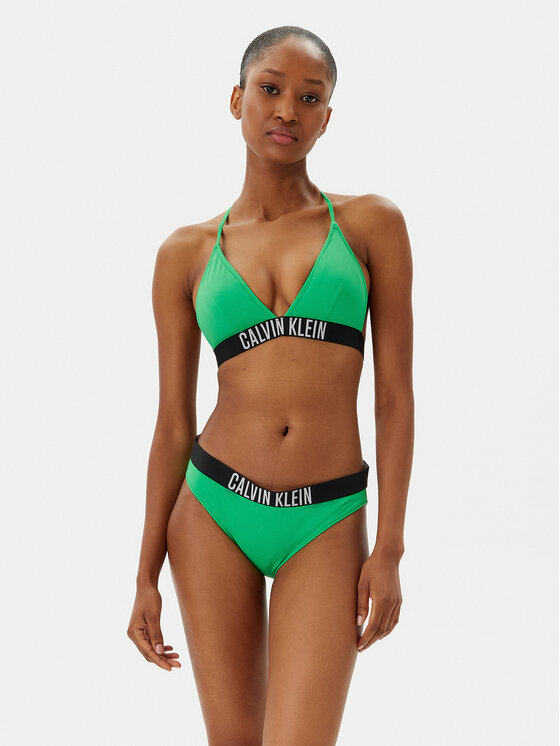 Calvin Klein Swimwear Calvin Klein Swimwear Bikini partea de sus KW0KW02854 Verde