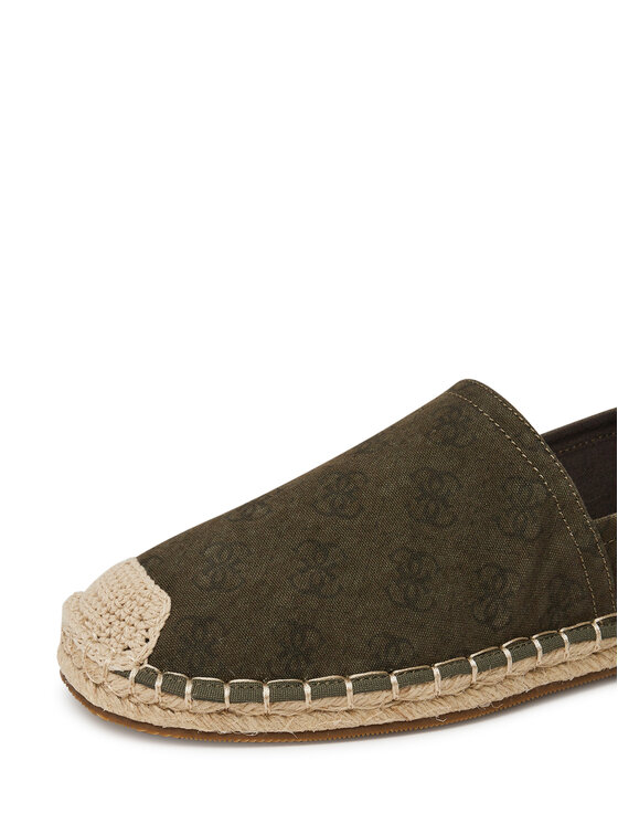 Guess Guess Espadryle FMJELC FAB14 Zielony