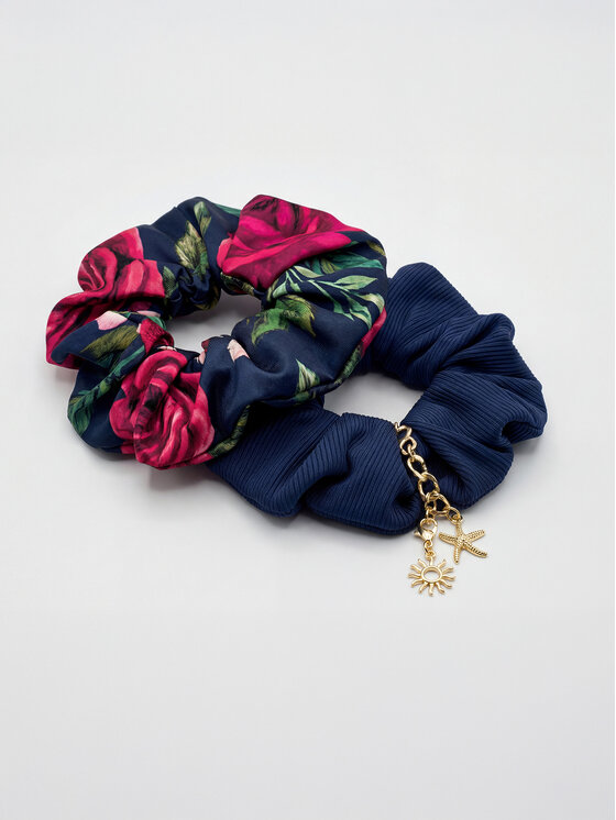 Feba Feba Set elastici per capelli ZESTAW ZG03 Blu scuro