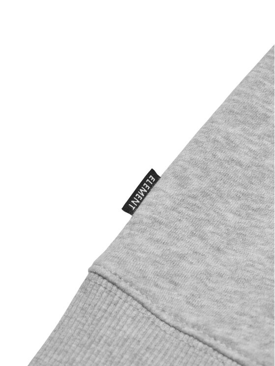Element Element Pulóver Icon Embroidery ELYFT00199 Szürke Regular Fit