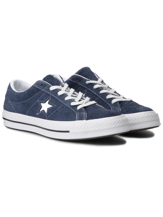 Converse Tenisowki One Star Ox 158371C Granatowy Modivo.pl