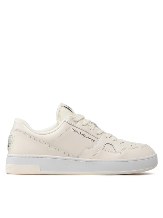 Sneakers Calvin Klein Jeans Basket Cupsole Lacup Low YM0YM00497 Off White 01V