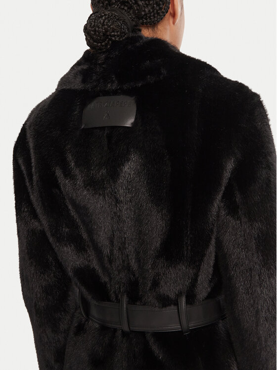 Patrizia Pepe Patrizia Pepe Γούνα 8O0203 E073 Μαύρο Regular Fit