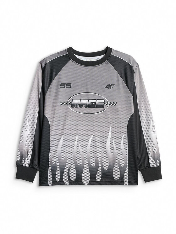 4F 4F Bluza ESPORTS RACING Kolorowy Loose Fit