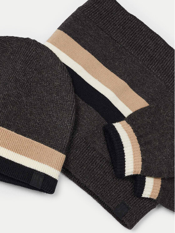 Mayoral Mayoral Completo cappello, scaldacollo e guanti 10823 Grigio