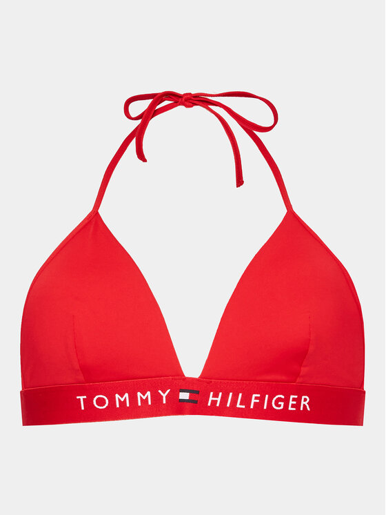 Tommy Hilfiger Tommy Hilfiger Gornji dio kupaćeg kostima UW0UW04109 Crvena