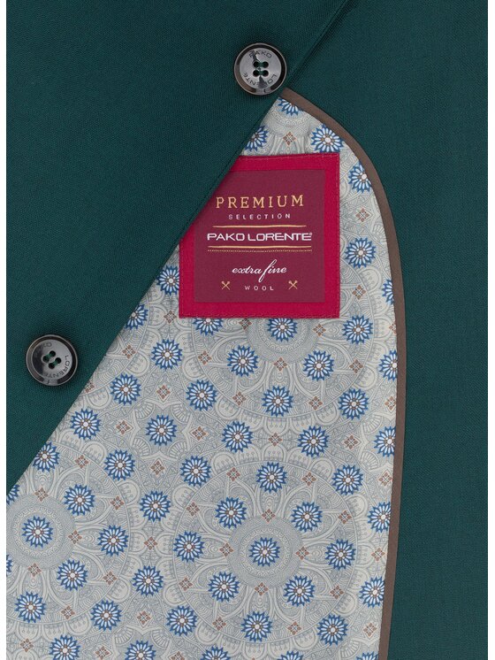 Pako Lorente Pako Lorente Marynarka P21SP-3G-058 Zielony Slim Fit