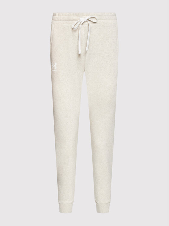Under Armour Under Armour Долнище анцуг Ua Rival Fleece 1356416 Бежов Tapered Fit
