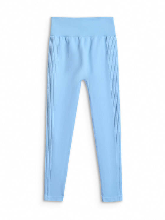 4F 4F Legginsy MULTI ACTIVE Niebieski Slim Fit