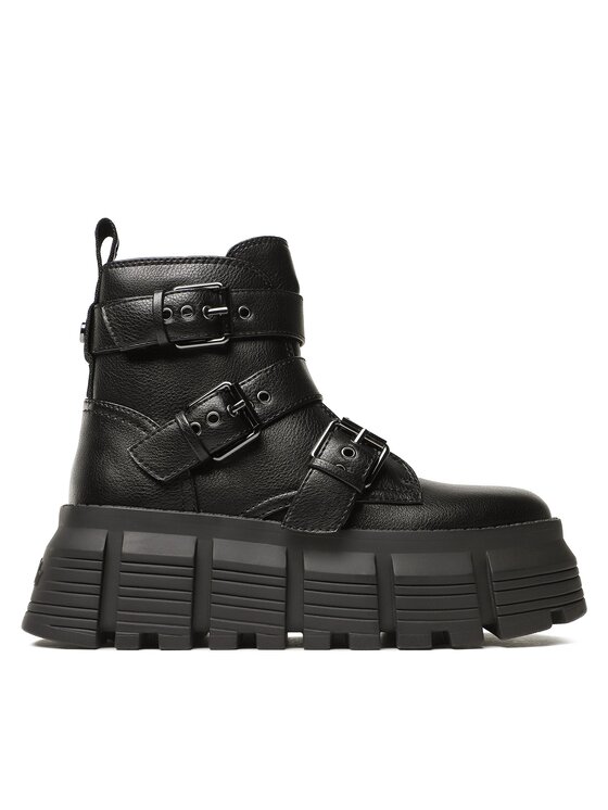 Buffalo Buffalo Aulinukai Ava Ankleboot 1224016 Juoda