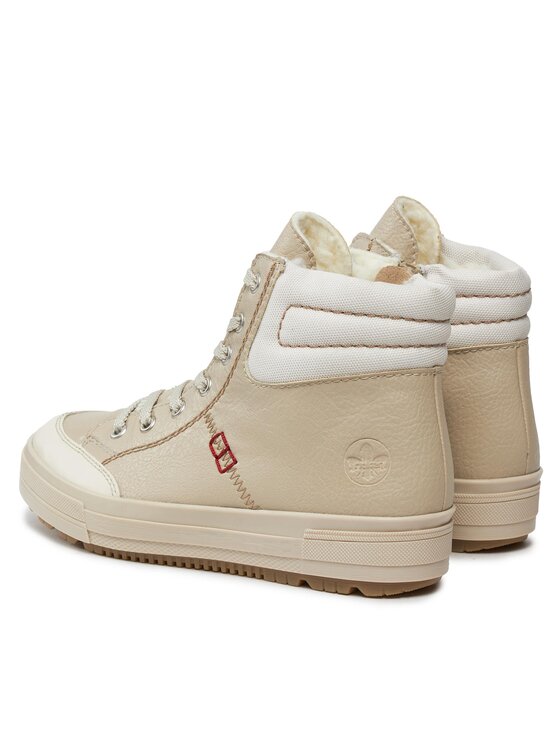 Rieker Rieker Schnürschuhe N2772-60 Beige