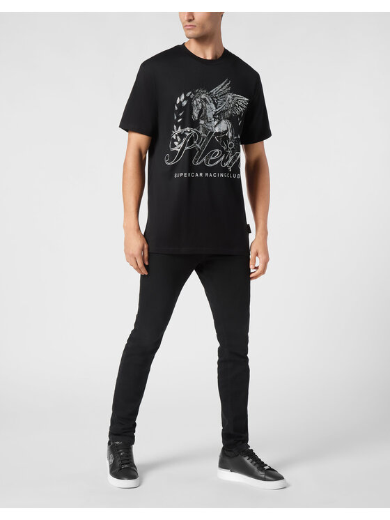 PHILIPP PLEIN PHILIPP PLEIN T-shirt 22607 Nero Regular Fit