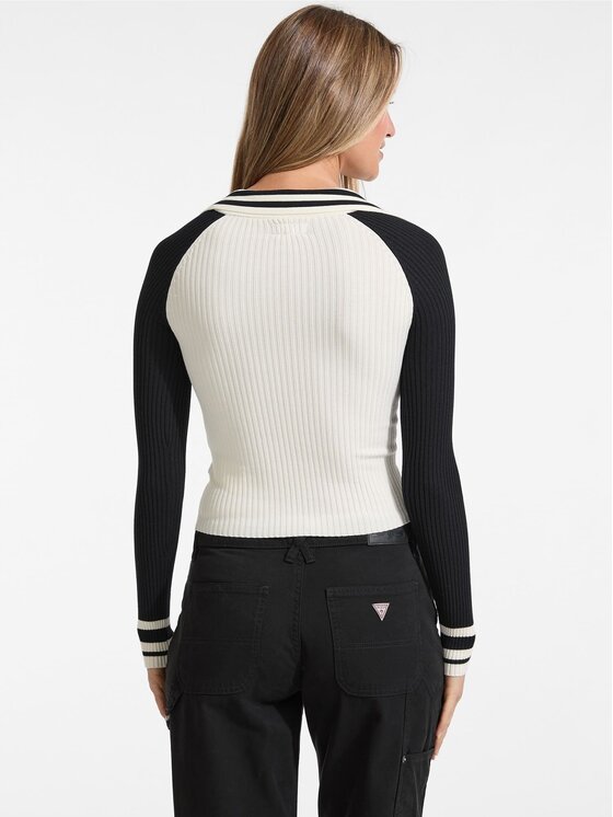 Guess Jeans Guess Jeans Sweter 177475 Beżowy Classic Fit