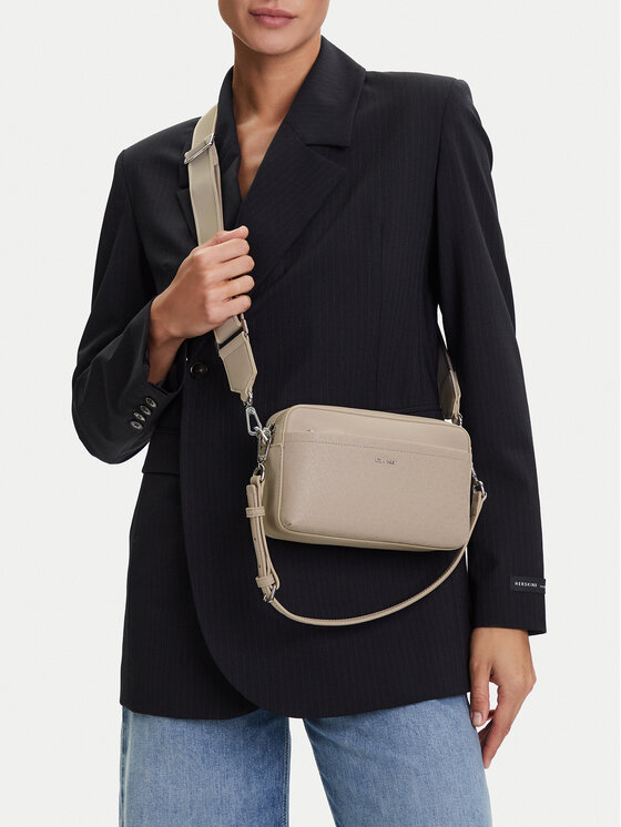 Calvin Klein Calvin Klein Сумка Ck Must Aop Double Straps Camera LV04F3080G Бежевий