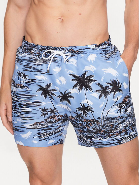 Pantaloncini da bagno 50469489 Blu