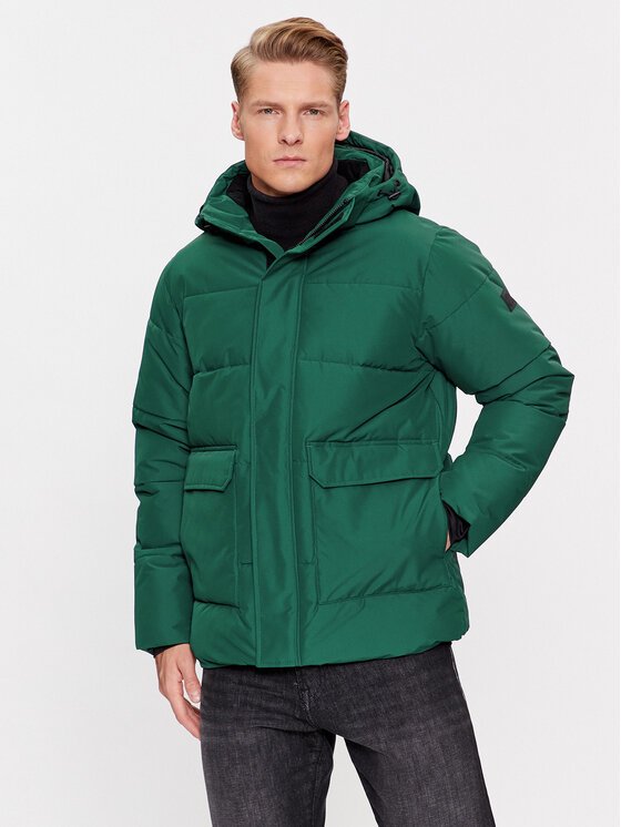 Only & Sons Geacă din puf 22025825 Verde Regular Fit