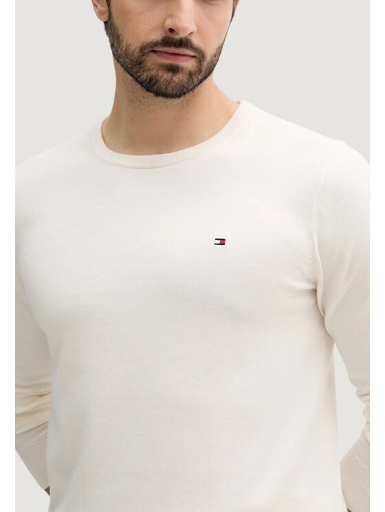 Tommy Hilfiger Tommy Hilfiger Πουλόβερ ESSENTIAL SSNL COTTO Μπεζ To Fit
