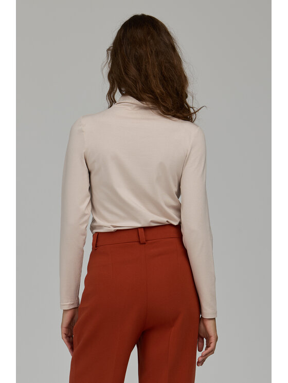 NIFE NIFE Halenka B235 Béžová Slim Fit