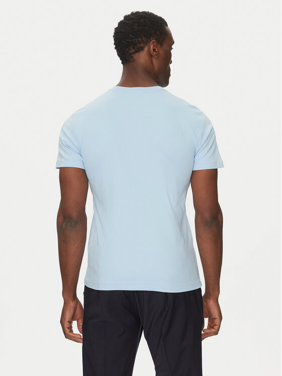 Polo Ralph Lauren Polo Ralph Lauren T-krekls Classics 710740727 Gaiši zils Slim Fit