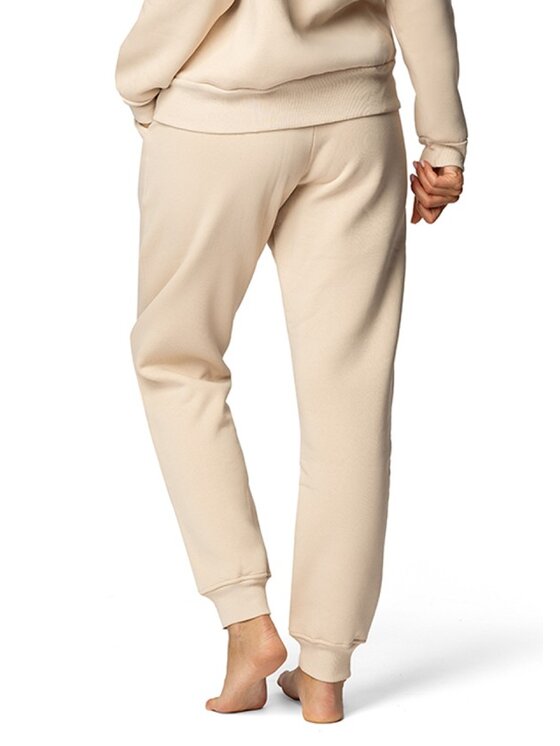 DKaren Sport DKaren Sport Spodnie dresowe DK-K-B6 Beżowy Regular Fit