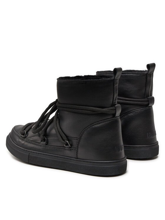 Inuikii Inuikii Μπότες Χιονιού Full Leather 55102-087 Μαύρο