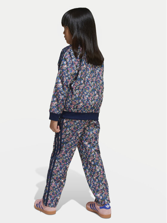 adidas adidas Tepláková súprava Liberty London Firebird JC8898 Tmavomodrá Regular Fit