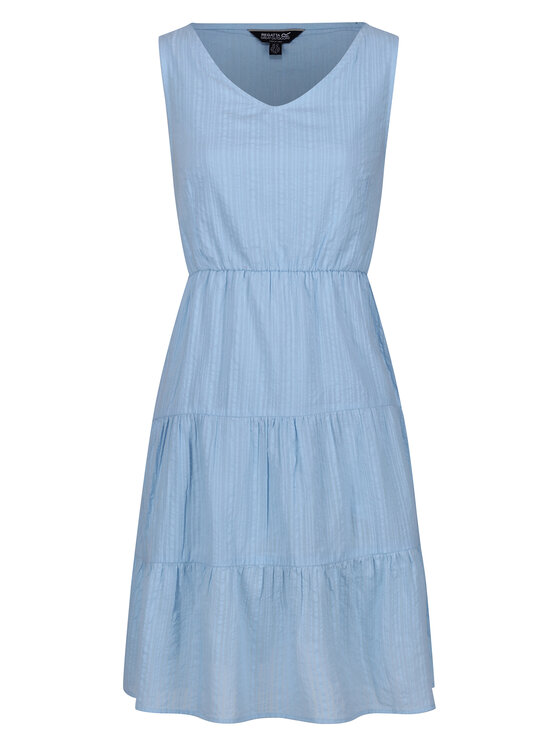 Regatta Regatta Rochie de vară Zariah RWD060 Albastru celest Regular Fit