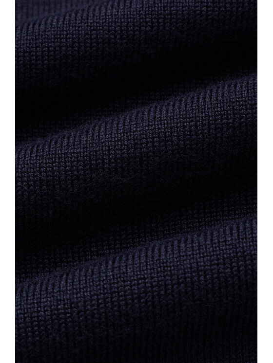 Lancerto Lancerto Sweter Lucan SW073225000075 Granatowy Regular Fit