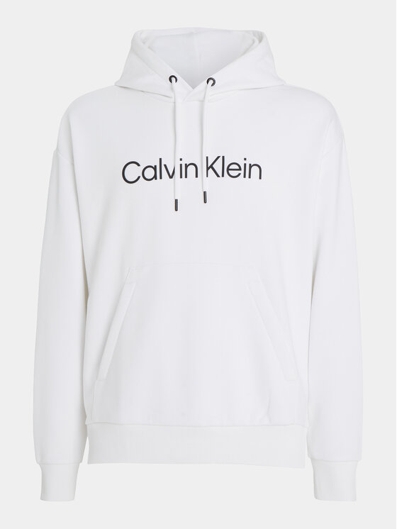 Calvin Klein Calvin Klein Mikina Hero K10K111345 Biela Regular Fit