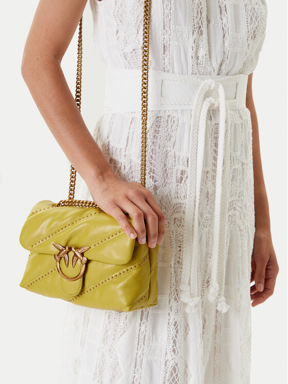 PINKO PINKO Τσάντα Love Puff Mini Cl PE 25 PLTT 100039 A26T Πράσινο
