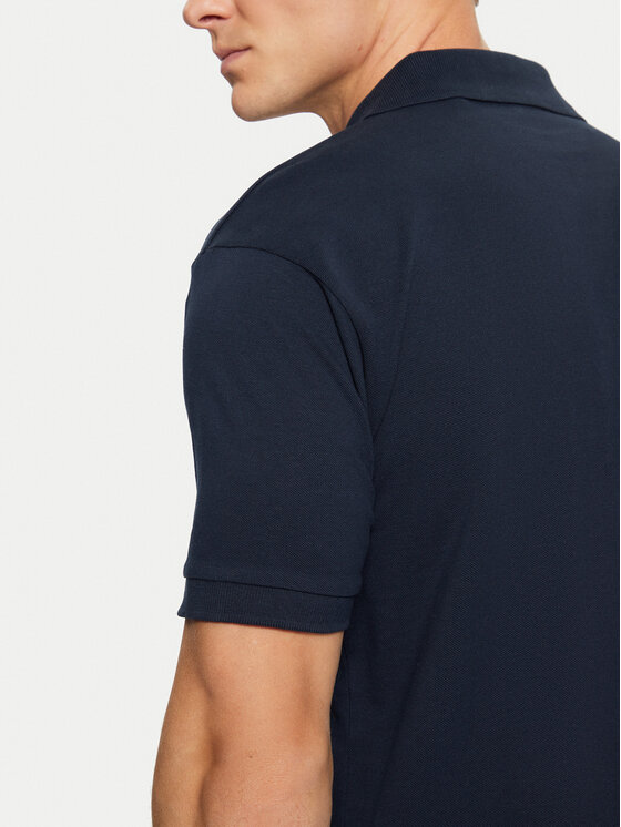 Guess Jeans Guess Jeans Polo M4BP29 KCJV1 Granatowy Regular Fit