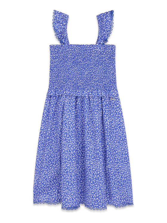 Guess Guess Sommerkleid J6GK09 WG5S2 Blau Regular Fit