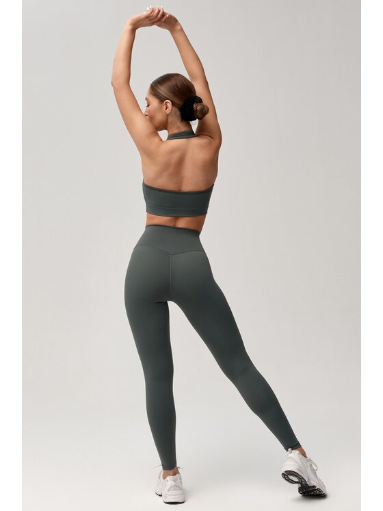 ROUGH RADICAL ROUGH RADICAL Legginsy ZOYA CLASSIC Zielony ciemny Slim Fit