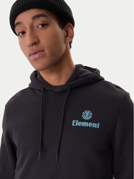 Element Element Mikina Epic Po ELYSF00319 Černá Regular Fit