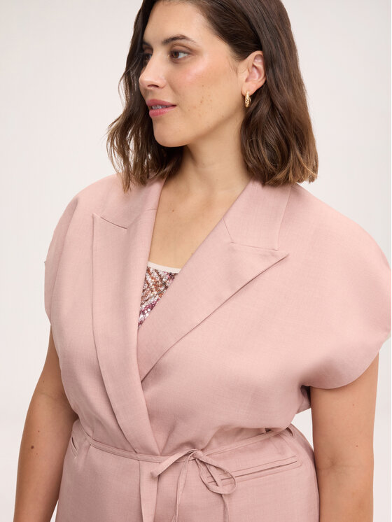 Fiorella Rubino Fiorella Rubino Giacca da abito L010L000085N006 Rosa Regular Fit