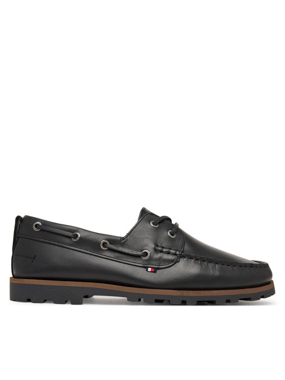 Tommy Hilfiger Tommy Hilfiger Mokasíny Light Lth FM0FM05746 Černá