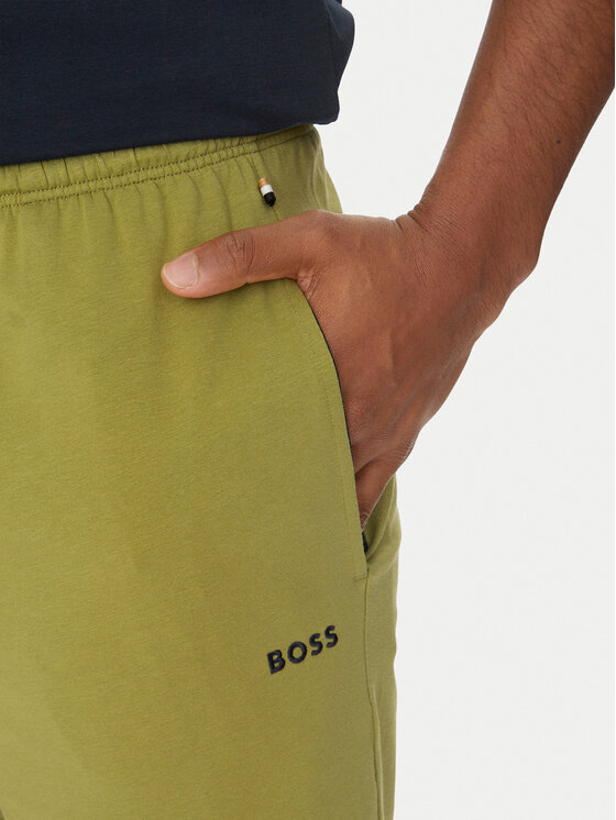 BOSS BOSS Спортивні шорти Mix&Match 50515314 Зелений Regular Fit