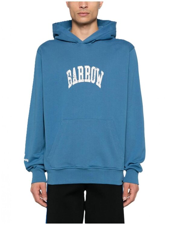 Barrow Barrow Felpa f4bwuahs090-bw026 Blu Regular Fit
