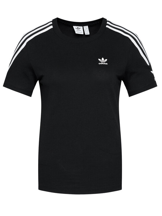 adidas adidas Marškinėliai Lock Up ED7530 Juoda Regular Fit