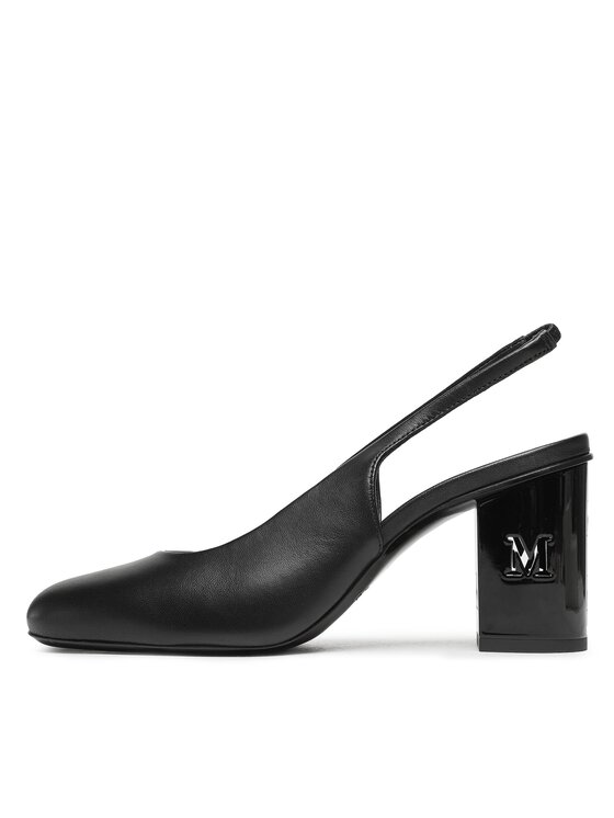 Max Mara Max Mara Босоніжки Damiersling 2345262737600 Чорний