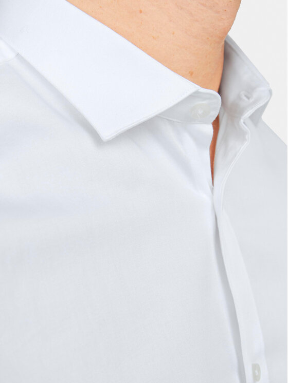 Jack & Jones Jack & Jones Košeľa Parma 12097662 Biela Super Slim Fit