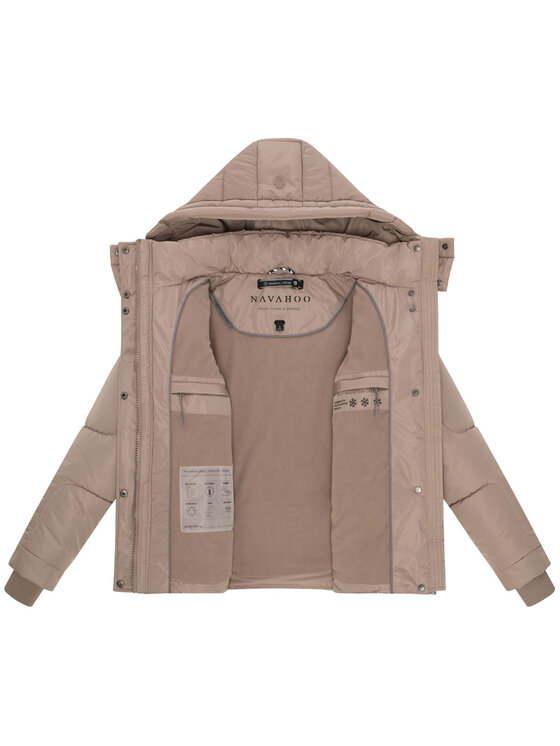 Navahoo Navahoo Kurtka zimowa Zauberlicht Szary Regular Fit