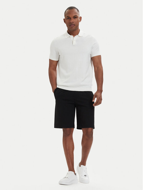 KARL LAGERFELD KARL LAGERFELD Sportovní kraťasy 265701 562034 Černá Regular Fit